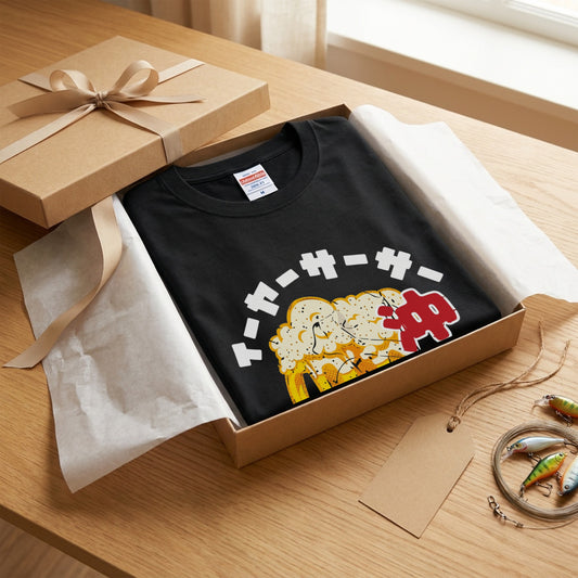OKINAWA BEER | イーヤーサーサー 沖縄お土産風 面白Tシャツ【ビール好き・父の日ギフトに最適】