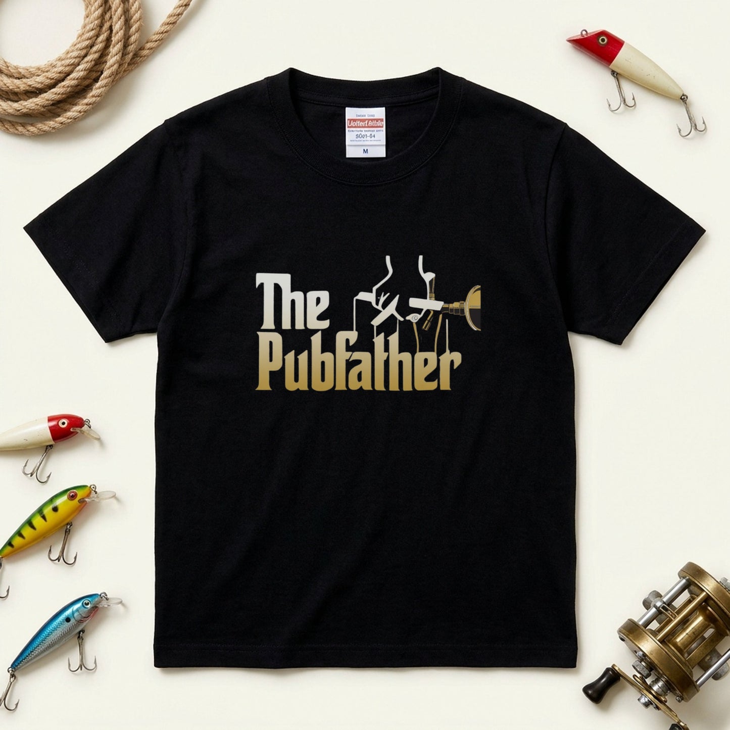 The Pubfather Tシャツ ｜ ビール好き・お酒・父の日・おもしろに人気