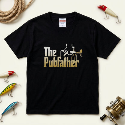 The Pubfather Tシャツ ｜ ビール好き・お酒・父の日・おもしろに人気
