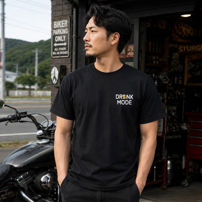 「I LIKE BEER AND MOTOR」ビール＆オートバイクが好き Tシャツ