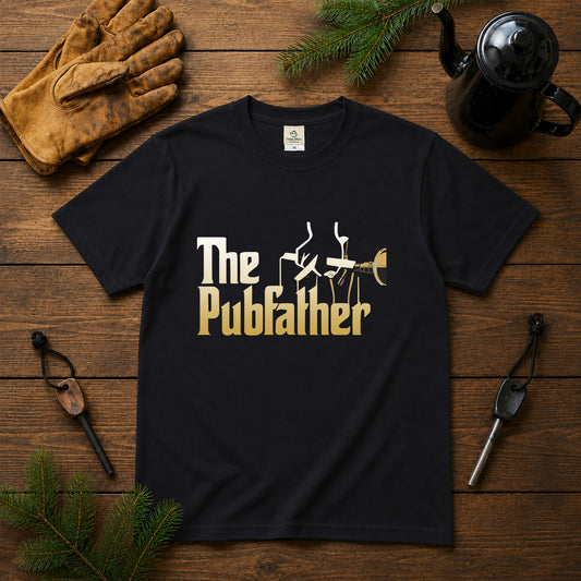 The Pubfather Tシャツ ｜ ビール好き・お酒・父の日・おもしろに人気