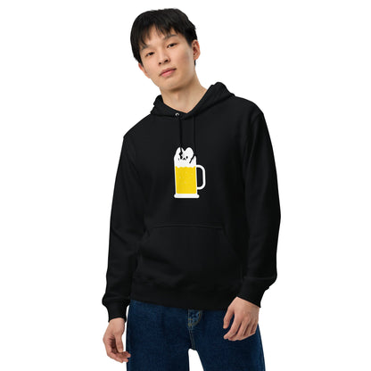 猫 パーカー ねこ かわいい 猫イラスト にゃんこビール.