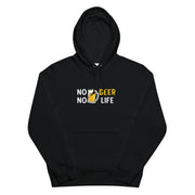 NO BEER NO LIFE｜飲み会で話題の面白パーカー【S–3XL／綿100%裏パイル／無料ラッピング】