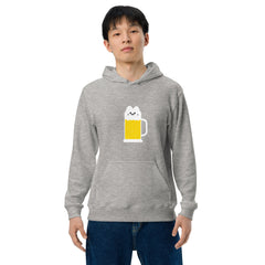 猫 パーカー ねこ かわいい 猫イラスト にゃんこビール.