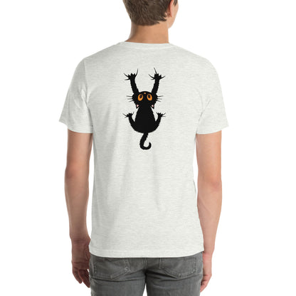 猫tシャツ ねこ かわいい猫イラスト｜フロント&バックプリント｜アダルト&キッズサイズ.