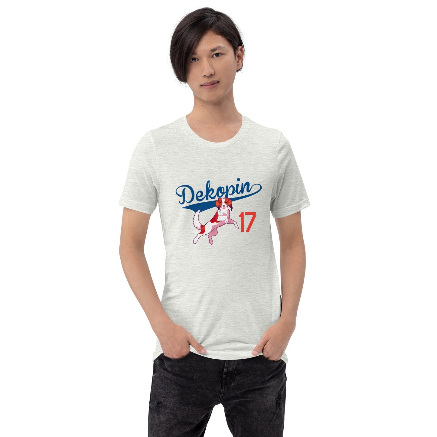 デコピン 犬tシャツ いぬ コーイケルホンディエ  Dekopin｜アダルト&キッズサイズ.