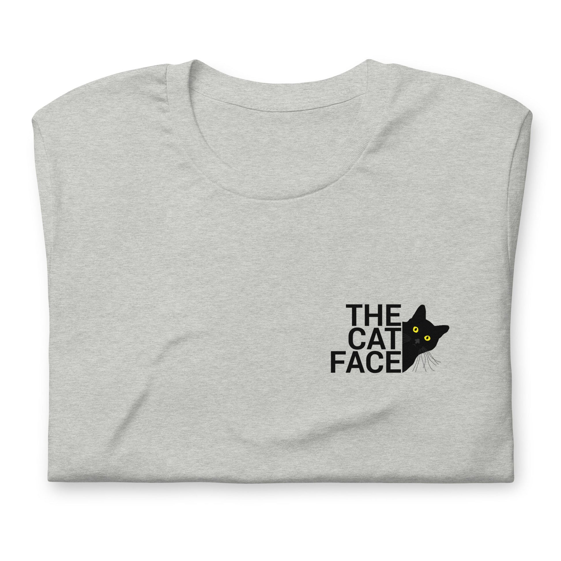 猫tシャツ ねこ 猫イラストThe Cat Face2 &  明日から禁酒 | フロント&バックプリント.