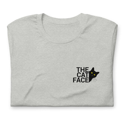 猫tシャツ ねこ 猫イラストThe Cat Face2 &  明日から禁酒 | フロント&バックプリント.