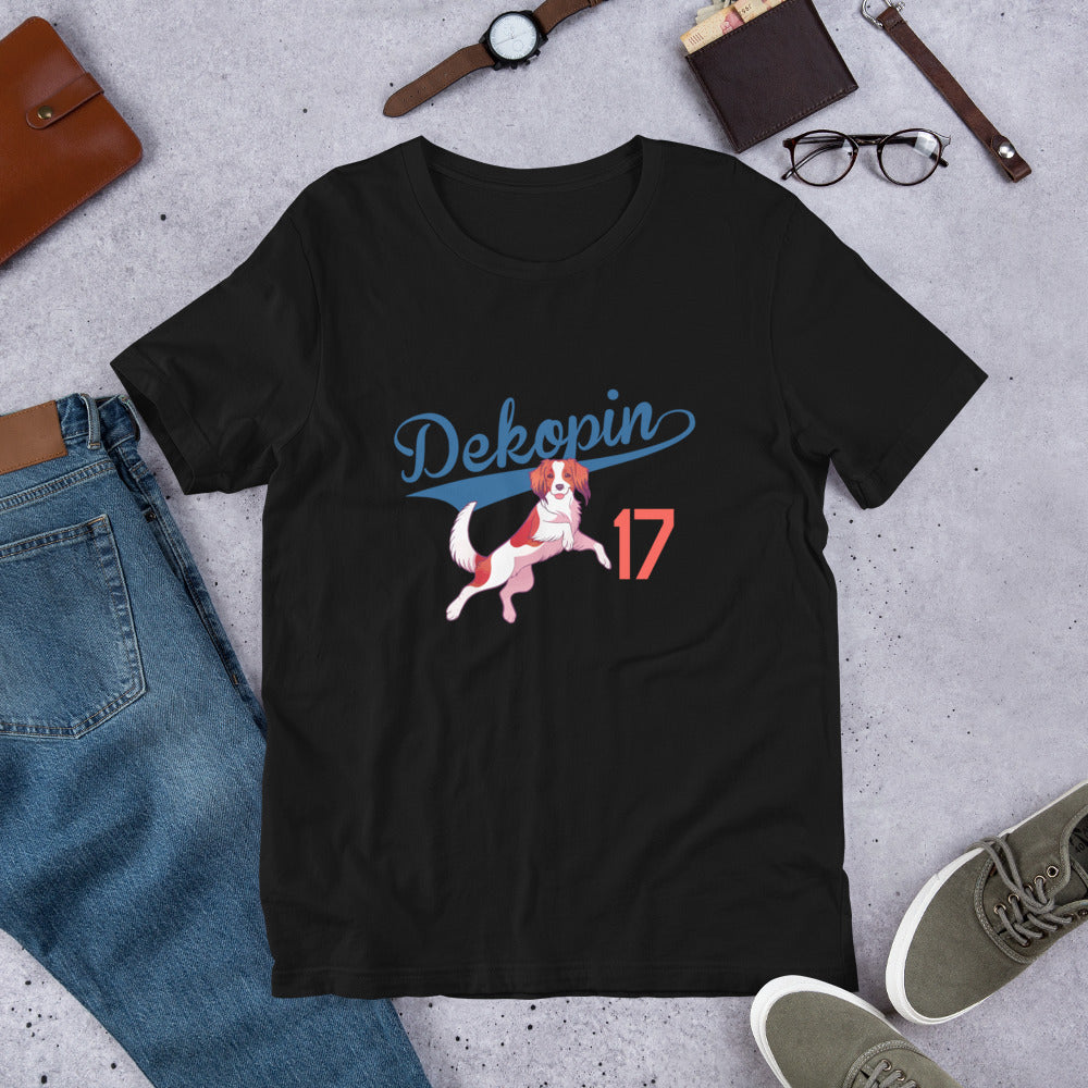 デコピン 犬tシャツ いぬ コーイケルホンディエ  Dekopin｜アダルト&キッズサイズ.