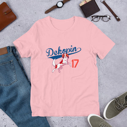 デコピン 犬tシャツ いぬ コーイケルホンディエ  Dekopin｜アダルト&キッズサイズ.