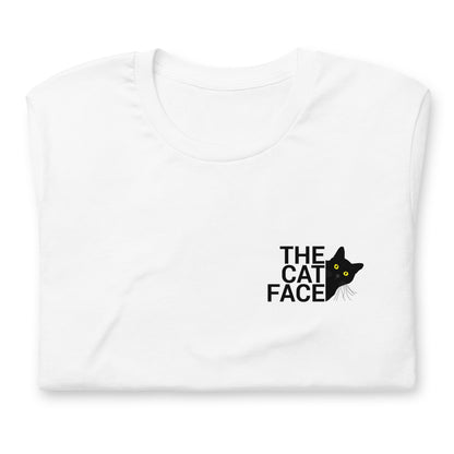 猫tシャツ ねこ 猫イラストThe Cat Face2 &  明日から禁酒 | フロント&バックプリント.
